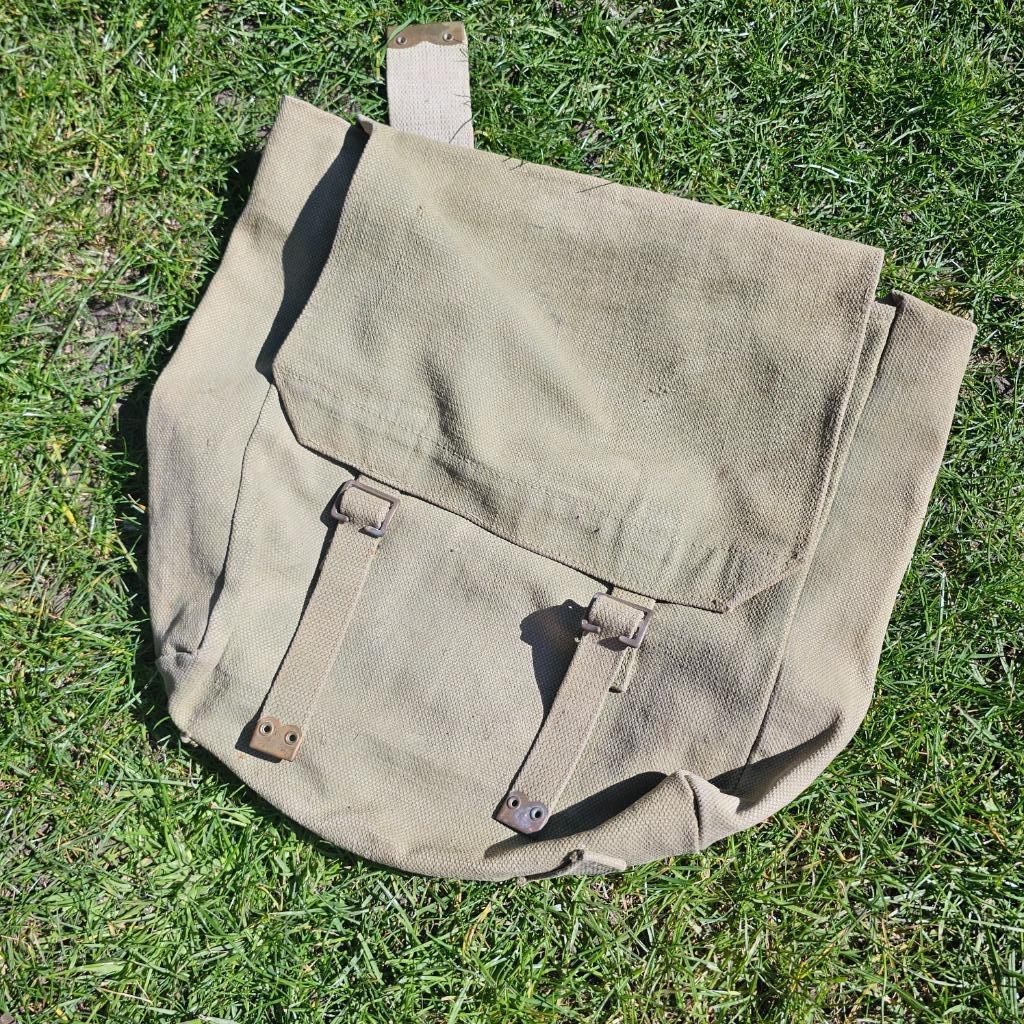 Canadese WO2 Large Pack 37 Named Origineel, Verzamelen, Militaria | Tweede Wereldoorlog, Ophalen, Landmacht, Overige typen