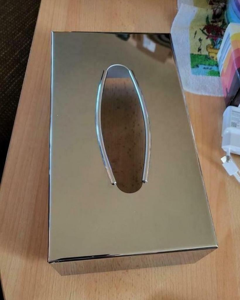 Tissue box, Ophalen, Zo goed als nieuw