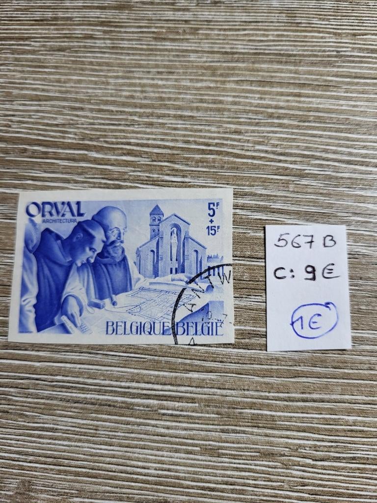 Belgie orval, Enlèvement ou Envoi, Affranchi, Oblitéré