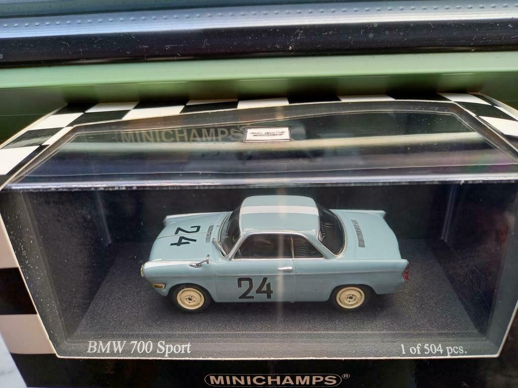 Bmw 700 minichamps miniatuur 1/43 506 Stuks, Ophalen of Verzenden, Zo goed als nieuw, MiniChamps