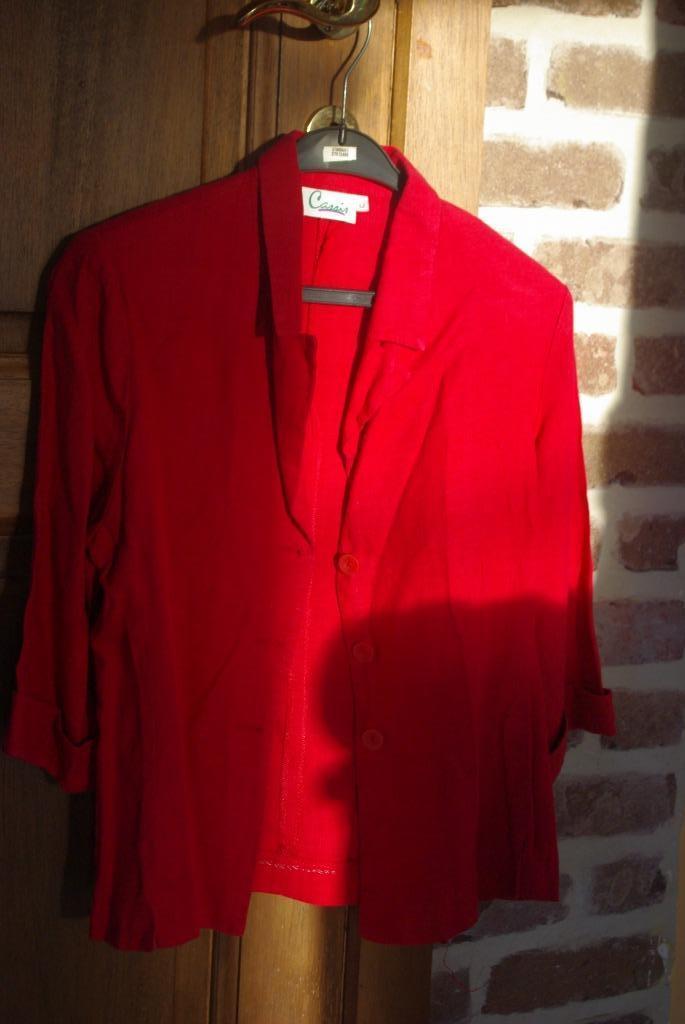 Cassis 42 jas en rok set, Kleding | Dames, Kostuum of Pak, Cassis, Maat 42/44 (L), Ophalen of Verzenden
