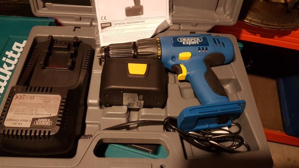 visseuse Draper Perceuse, Bricolage & Construction, Enlèvement ou Envoi, Neuf, 600 watts ou plus, Foreuse et Perceuse