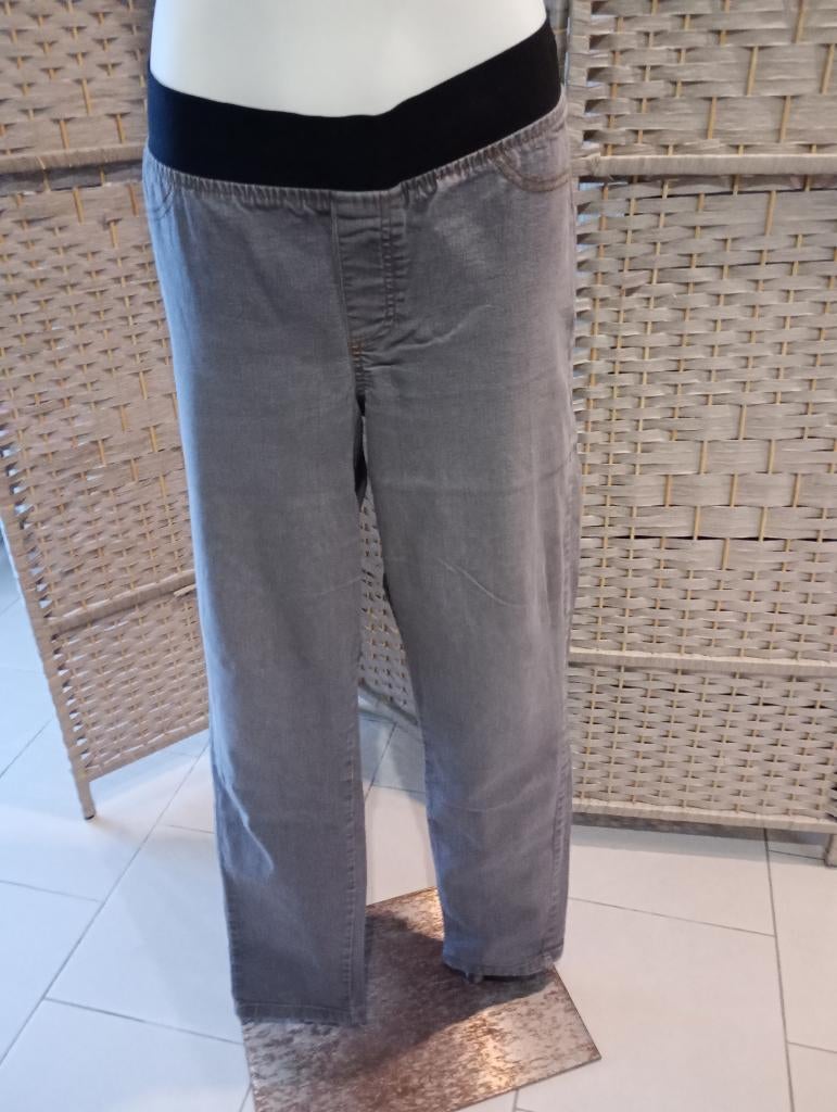 44/46 Tregging jeans, Kleding | Dames, Ophalen of Verzenden, Grijs