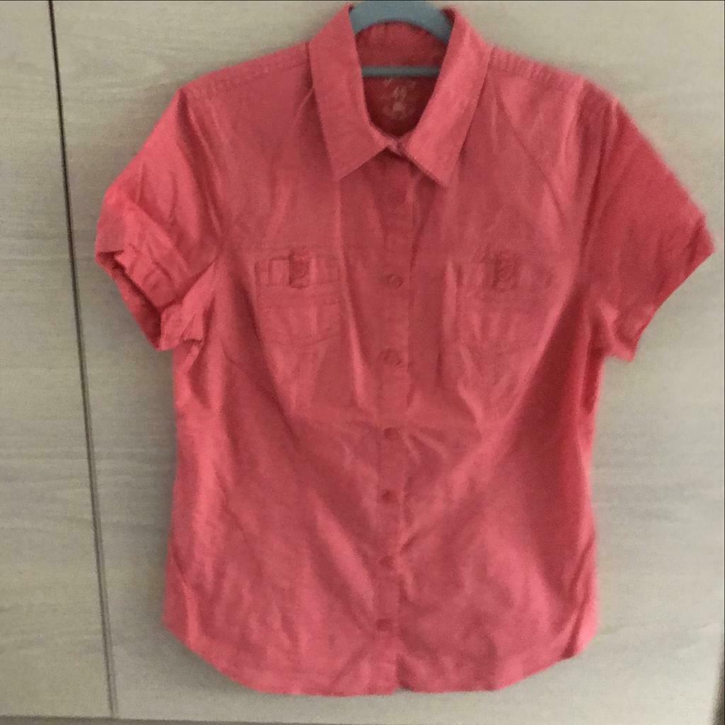 Oranje/corailkleurige bloes - Lerros - maat 40, Kleding | Dames, Ophalen of Verzenden, Gedragen, Maat 38/40 (M), Oranje