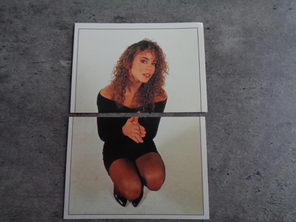 AUTOCOLLANTS PANINI SMASH HITS  MARIA CAREY   NOS 24 ET 25 T, Enlèvement ou Envoi, Autocollant