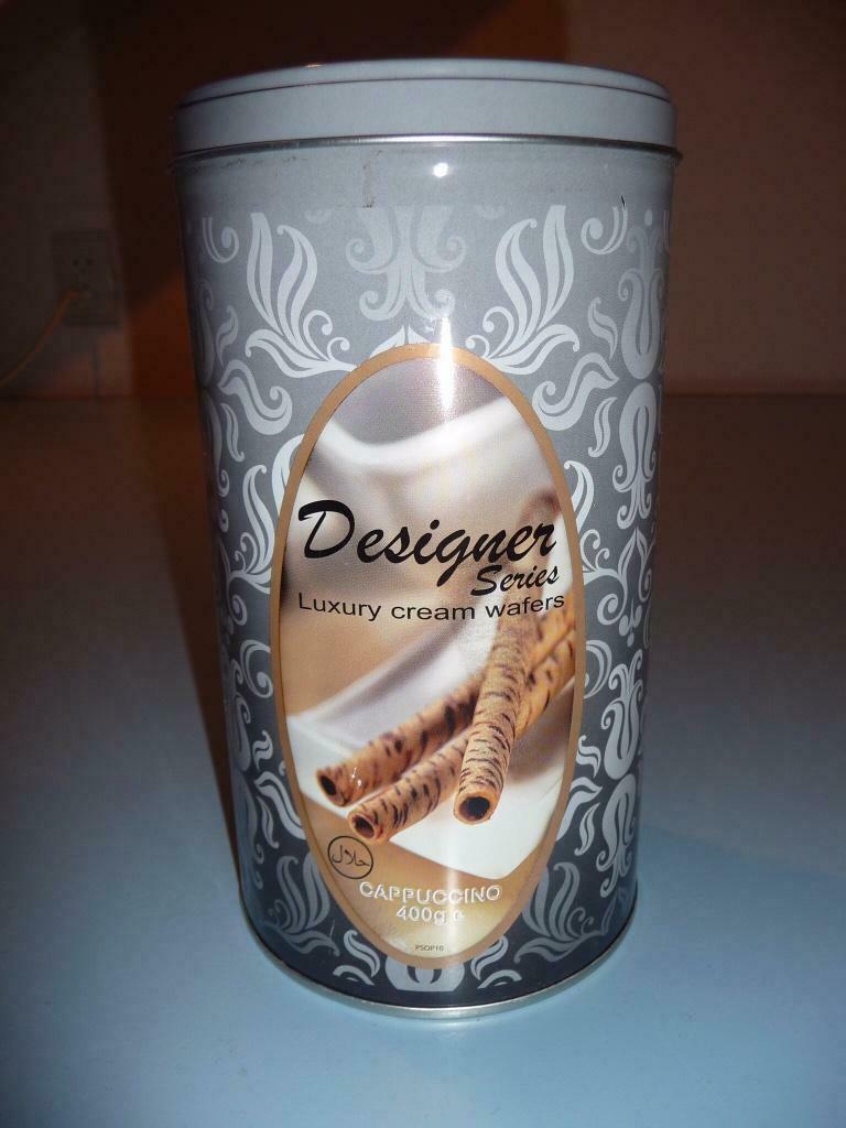 Cappuccino Cream wafer blik luxury, Enlèvement ou Envoi, Comme neuf, Biscuits, Autres marques