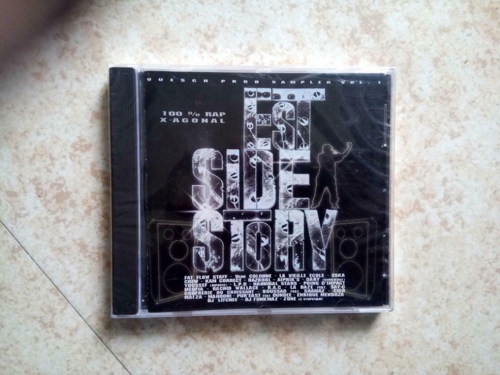 Est side story - cd rap français - cd scellé, CD & DVD, Envoi, 1985 à 2000, Neuf, dans son emballage