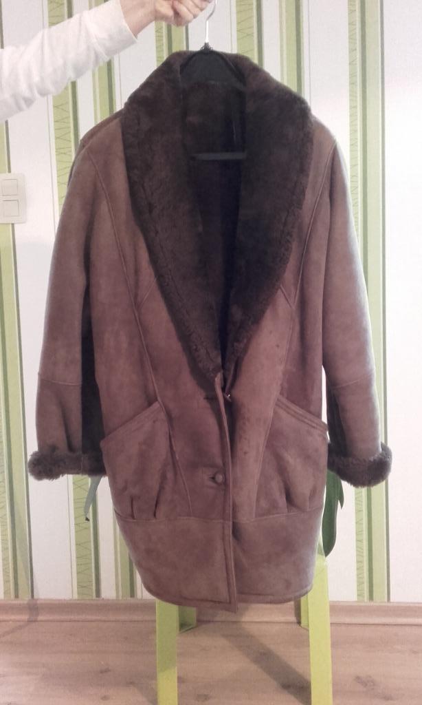 Veste en mouton retourné T38, Kleding | Dames, Ophalen of Verzenden, Gedragen, Maat 38/40 (M), Bruin