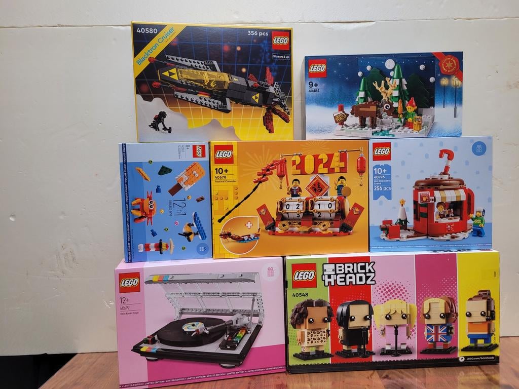 Verzegelde lego GWP'S en kleine sets aan de laatste prijzen., Ophalen of Verzenden, Nieuw, Complete set, Lego
