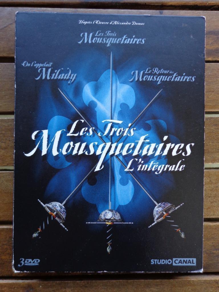 )))  Trilogie  Les trois Mousquetaires  //  Aventure  (((, Tous les âges, Enlèvement ou Envoi, Comme neuf, Coffret