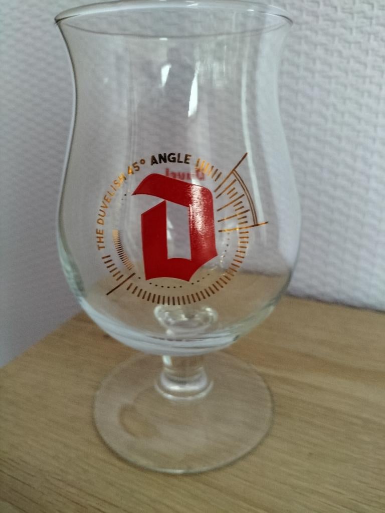 Duvelglas 45, Ophalen of Verzenden, Zo goed als nieuw, Glas of Glazen, Duvel