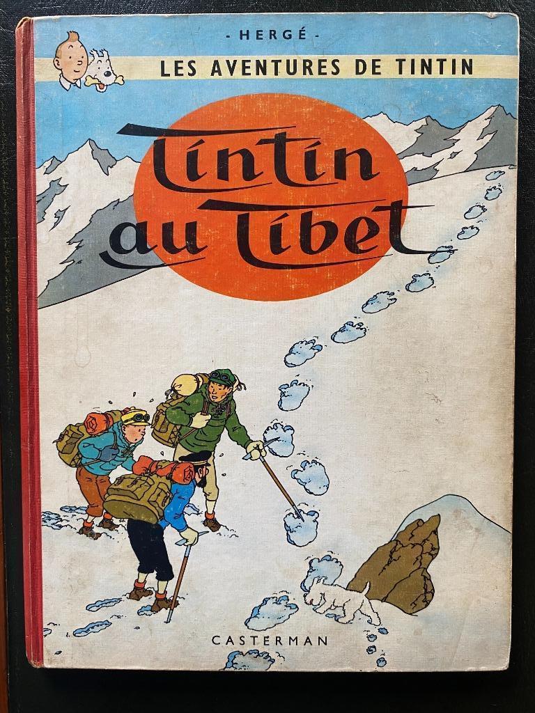 TINTIN - CASTERMAN HC - Au Tibet, Enlèvement ou Envoi, Une BD, Utilisé, Herge