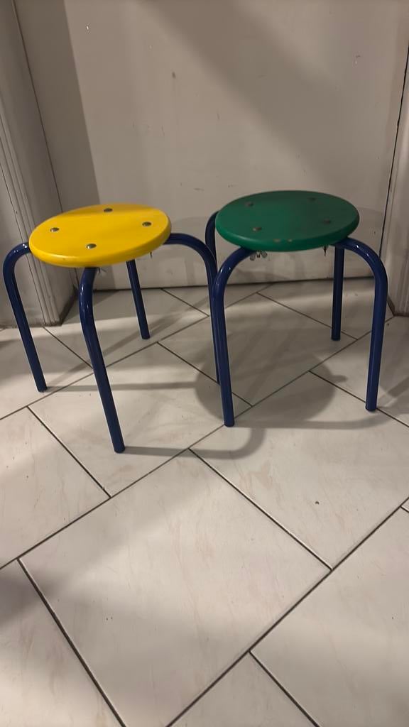 Tabourets enfant, Enlèvement, Utilisé, Bois