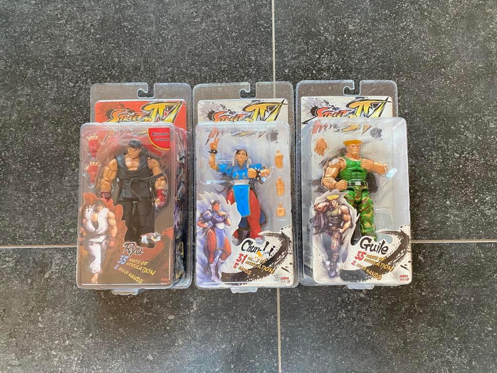 Figurines (lot de 3) Street Fighter, Verzamelen, Ophalen, Nieuw