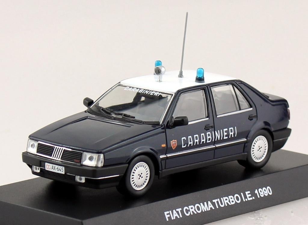 Fiat Croma I.E. Turbo - Carabiniers - 1990 -, Hobby & Loisirs créatifs, Voitures miniatures | 1:43, Neuf, Voiture, Autres marques