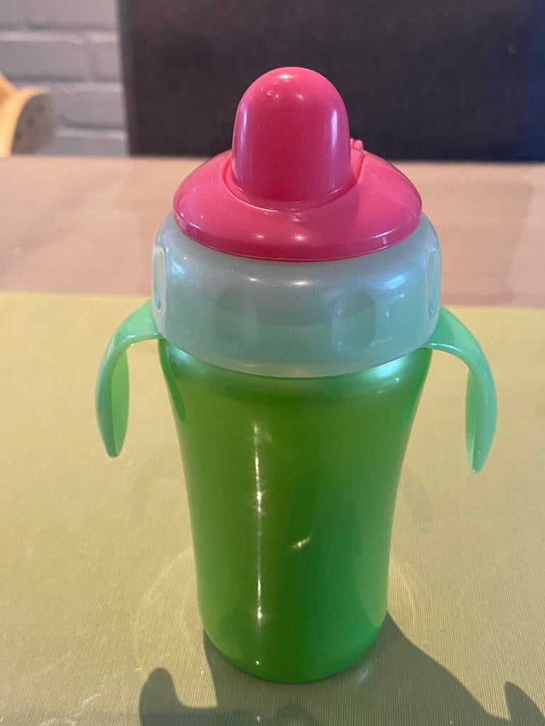 Groene drinkfles kind Philips Avent, Ophalen of Verzenden, Zo goed als nieuw