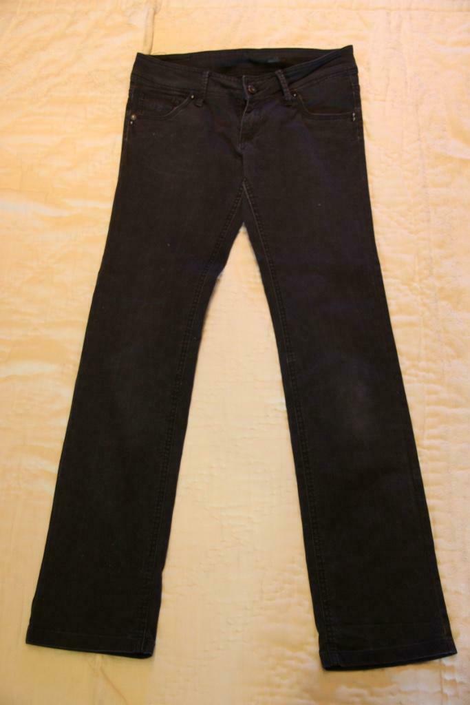 Zwarte meisjes jeans 'Pepe Jeans', Maat: 14jaar, Broek, Pepe Jeans, Meisje, Ophalen of Verzenden