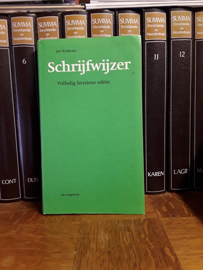 Schrijfwijzer, Jan Renkema, Enlèvement ou Envoi, Enseignement supérieur professionnel, Utilisé, Jan Renkema