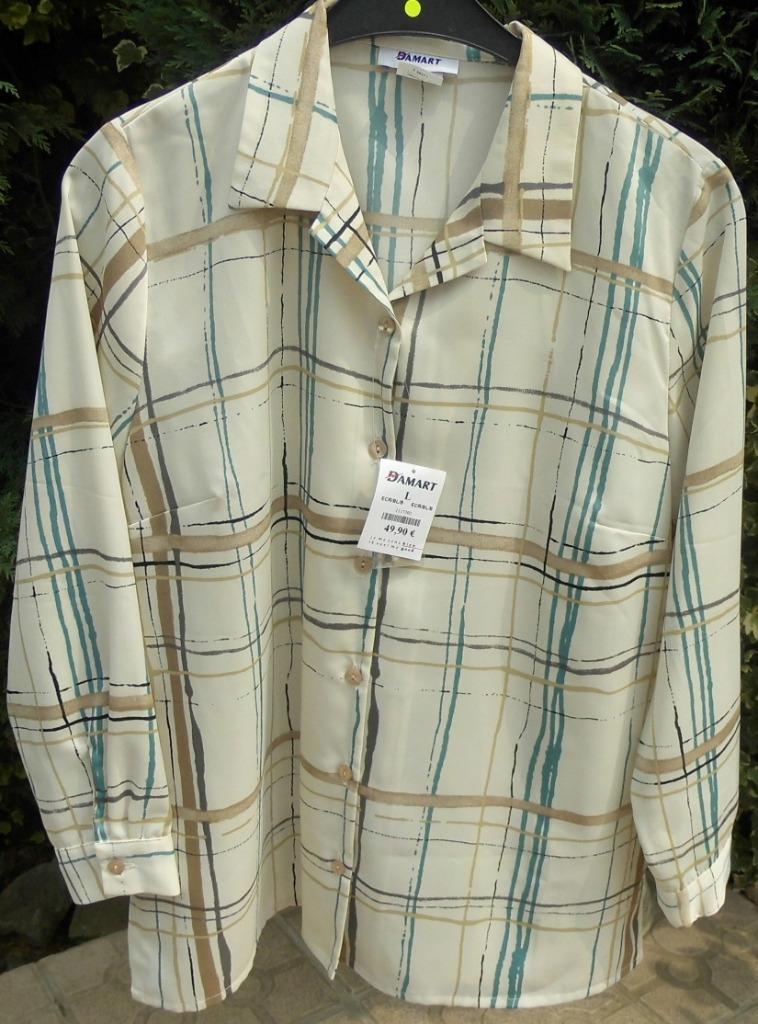 NIEUW Blouse „DAMART” Maat: L, Overige kleuren, Maat 42/44 (L), Nieuw, Ophalen of Verzenden