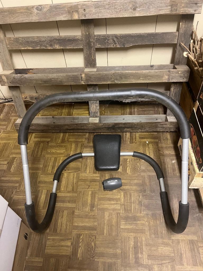 appareil gymnastique "ventre plat", Enlèvement, Utilisé, Matériel