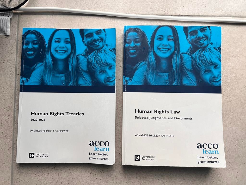 Human Rights Law boeken UA, Boeken, Studieboeken en Cursussen, Ophalen of Verzenden, Zo goed als nieuw