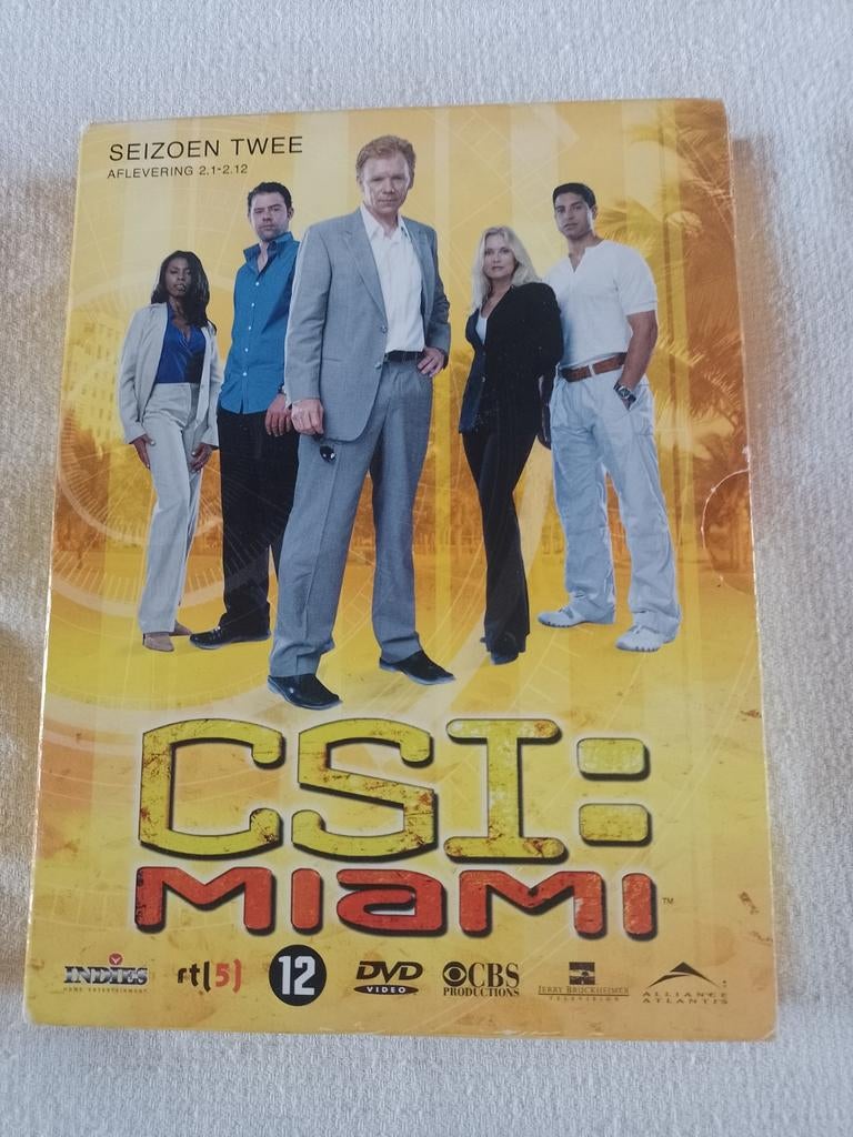 Csi Miami seizoen 2 aflevering 1_12, Ophalen of Verzenden, Zo goed als nieuw