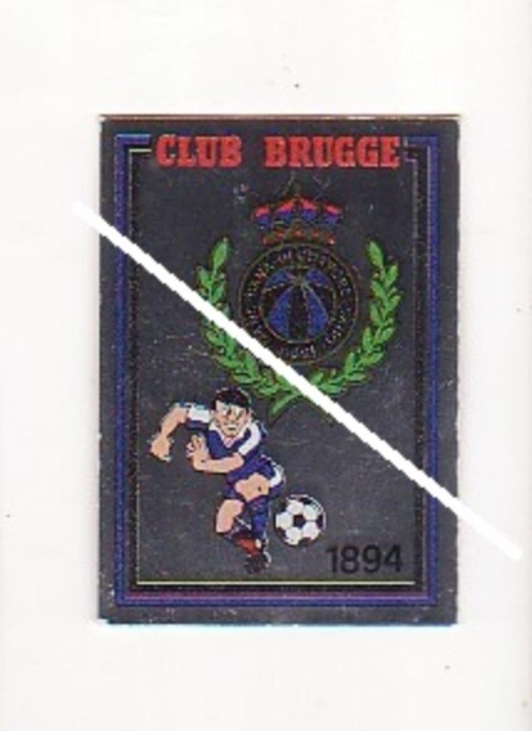 Panini Football 82 / Embleem Club Brugge, Verzamelen, Verzenden, Zo goed als nieuw, Poster, Plaatje of Sticker