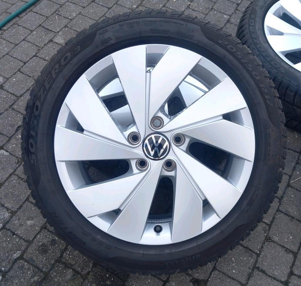 Winterbanden velgen alu VW Golf 5 6 7 8 5x112 17inch 5mm ️, Autos : Divers, Tuning & Styling, Enlèvement