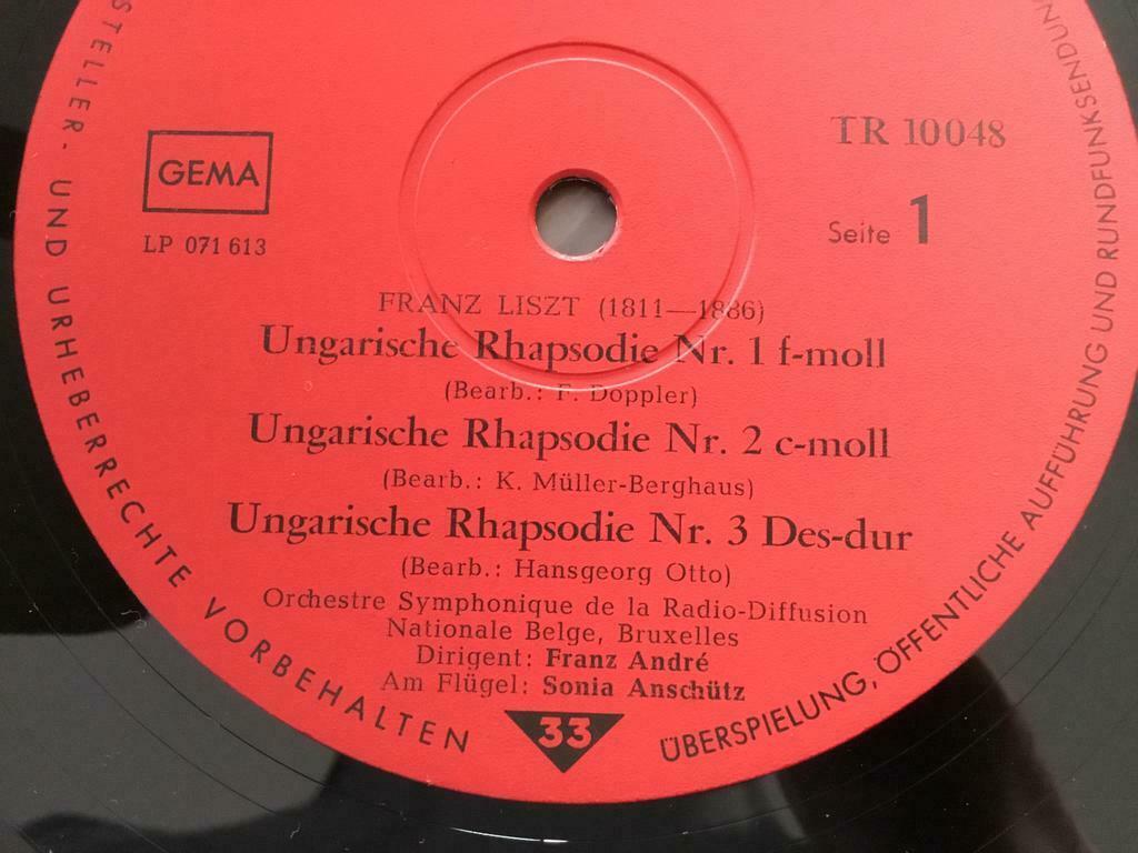 FRANZ LISZT, Ophalen of Verzenden