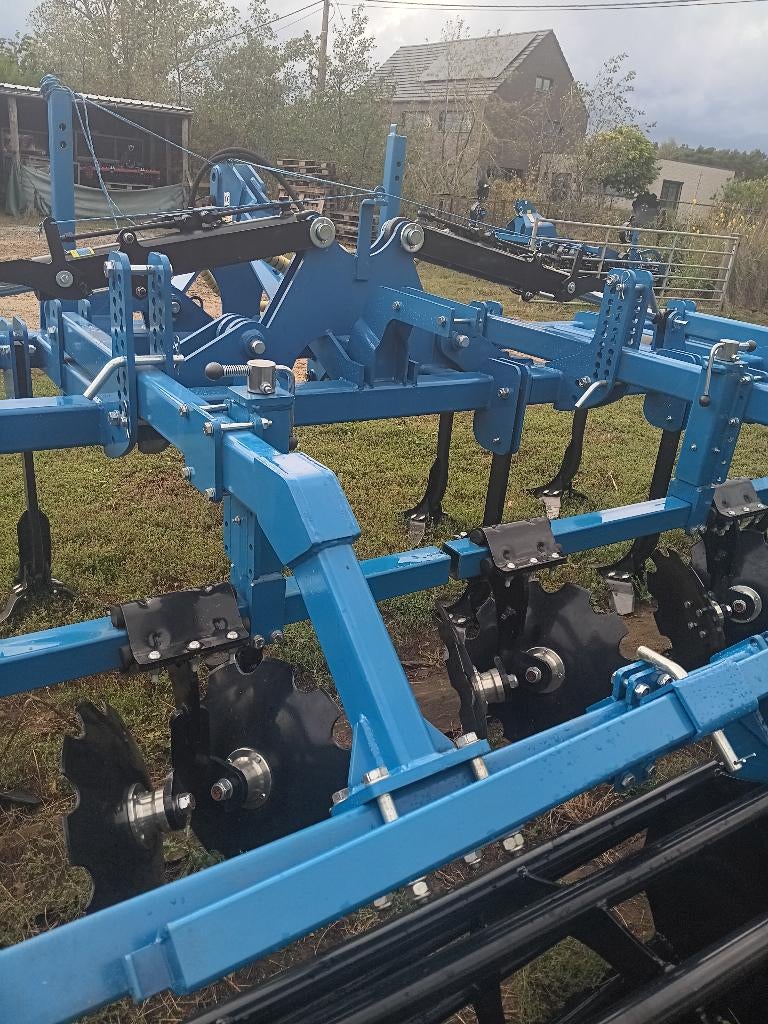 vleugelschaar cultivator 4.5 m -- lemkentand, Ophalen, Transport