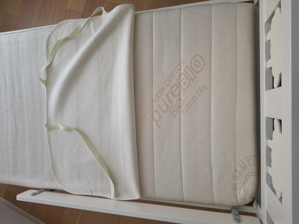 Kinderbed 160x70cm inclusief latexmatras, 70 tot 85 cm, 140 tot 160 cm, Zo goed als nieuw, Ophalen