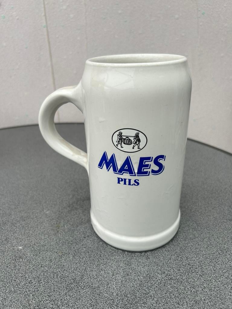 Grote bierpot Maes Pils, Ophalen of Verzenden, Zo goed als nieuw