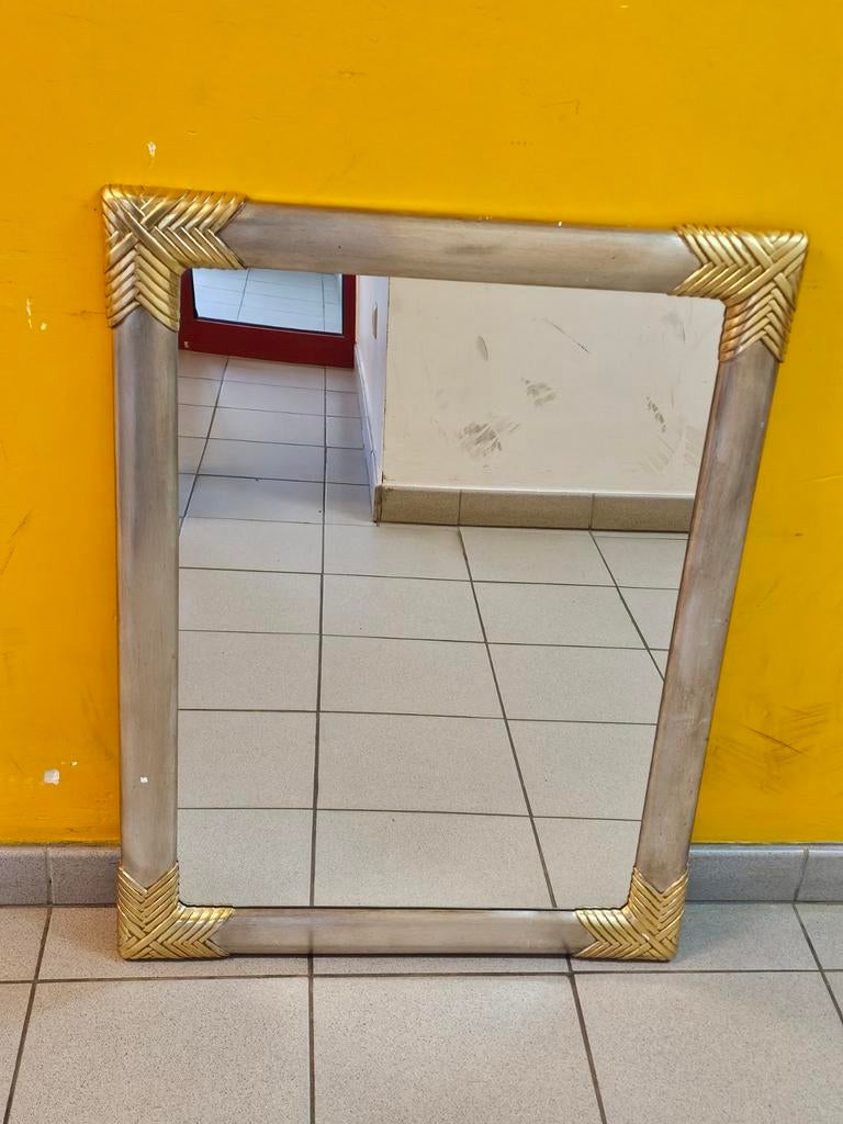 vintage spiegel van het Belgische merk Deknudt, Huis en Inrichting, Woonaccessoires | Spiegels, Ophalen