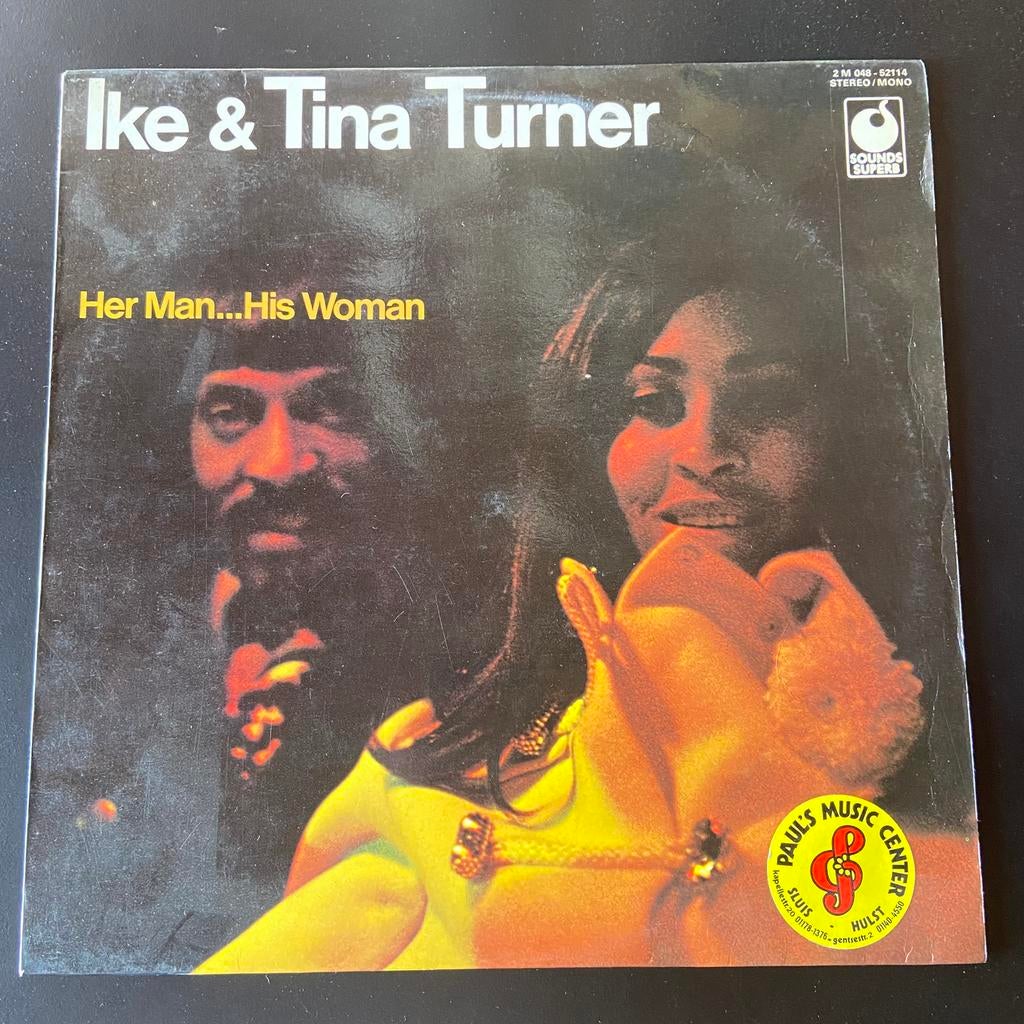 LP Ike & Tina Turner Her man ... His Woman 1974, Cd's en Dvd's, Vinyl | R&B en Soul, Ophalen of Verzenden