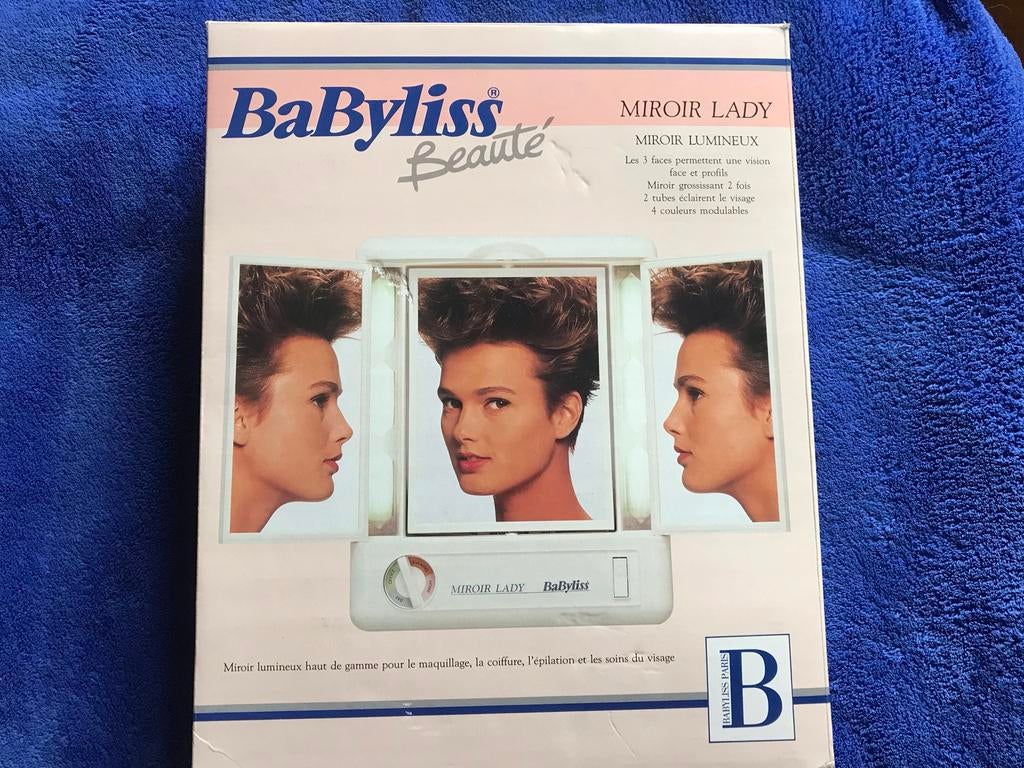 Miroir lumineux Babyliss beauté, Electroménager, Équipement de Soins personnels, Comme neuf, Enlèvement