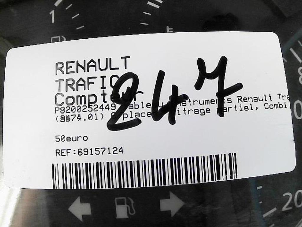 Compteur Renault Trafic P8200252449 (247), Enlèvement ou Envoi, Utilisé, Renault