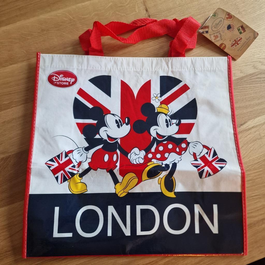 Tote bag Mickey Mouse Minnie Mouse Disney store London, Ophalen of Verzenden, Nieuw, Shopper