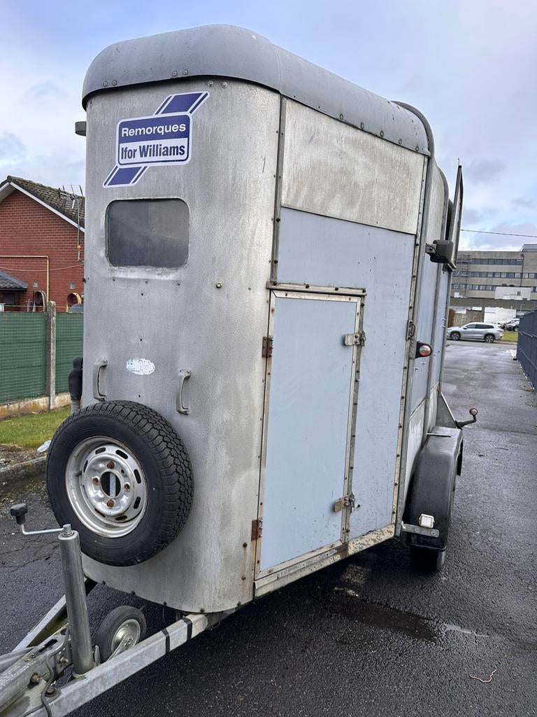 Van ifor williams HB 505R, Enlèvement, Utilisé, Bois, Remorque 2 chevaux