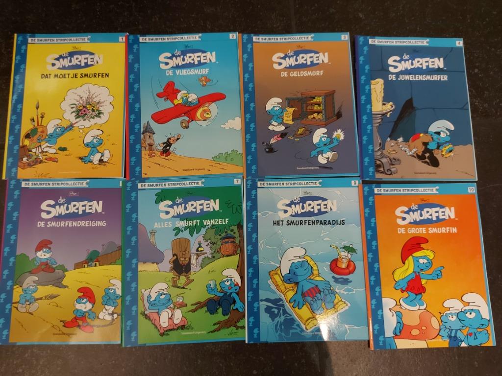 8 strips De Smurfen - NIEUW, Plusieurs BD, Enlèvement ou Envoi, Neuf, Peyo