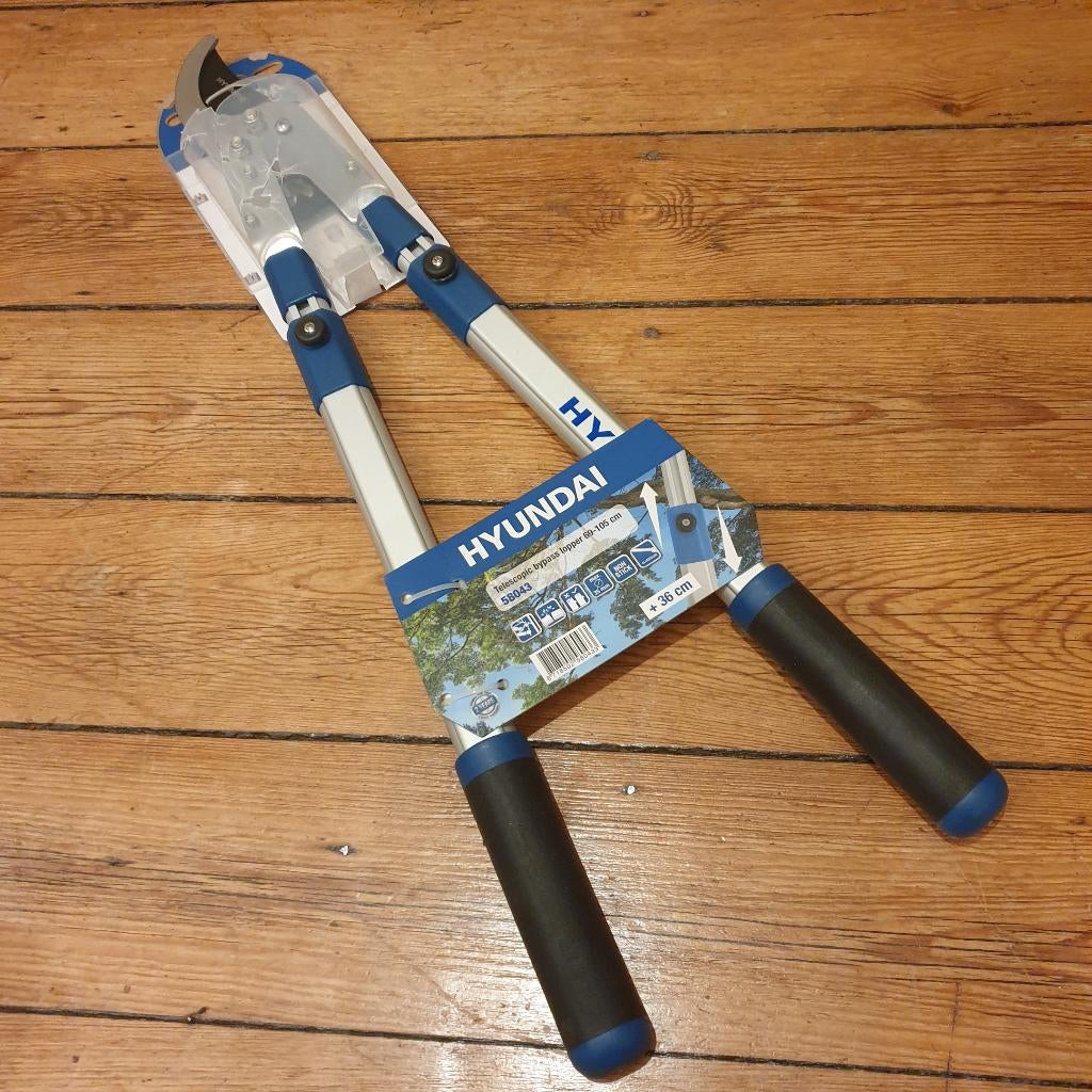 Telescopische tak maat 69-105 cm Hyundai model 58043 nieuw, Tuin en Terras, Heggenscharen, Ophalen of Verzenden, Nieuw, Handmatig