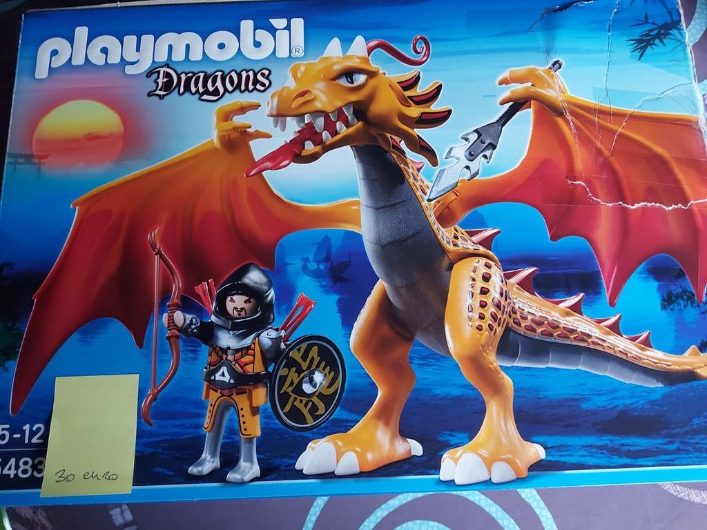 Dragons Goudendraak met soldaat 5483, Ophalen