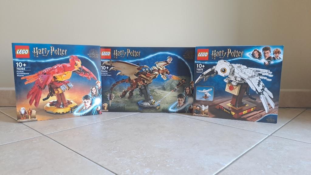 Lego 76394 Felix - 75979 Hedwig - 76406 Hoornstaart draak, Lego, Ophalen of Verzenden, Complete set, Harry Potter