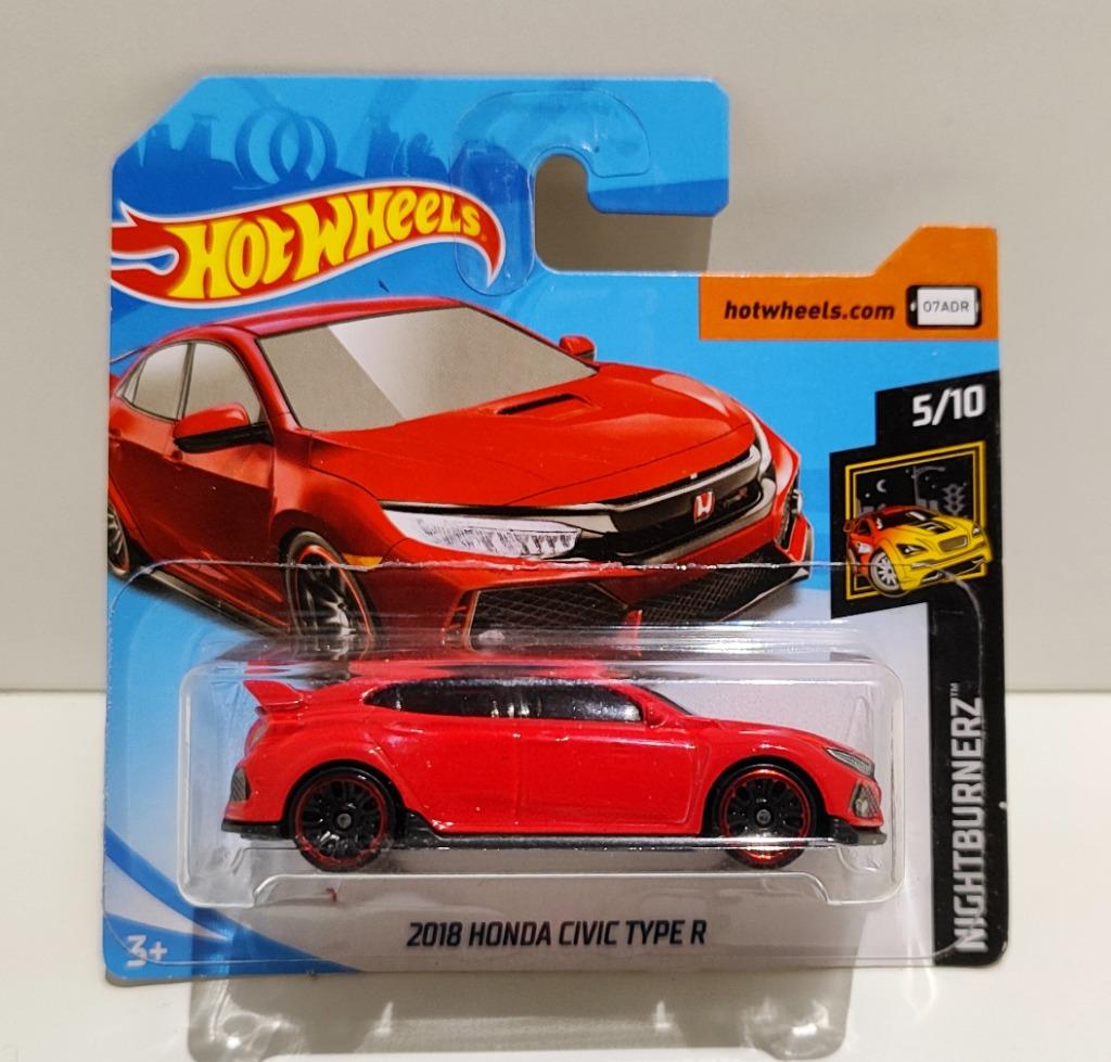 Hot Wheels 2018 Honda Civic Type R Rood (2019), Enlèvement ou Envoi
