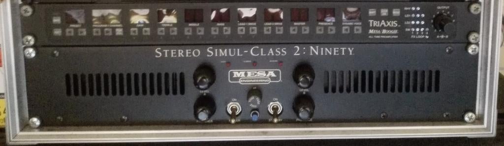 Mesa boogie Triaxis et simulclass 2:90, Musique & Instruments, Amplis | Basse & Guitare, Utilisé, Enlèvement