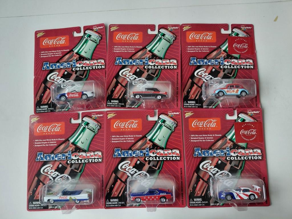 Coca cola Johnny Lightning Amercana Collection, Ophalen of Verzenden