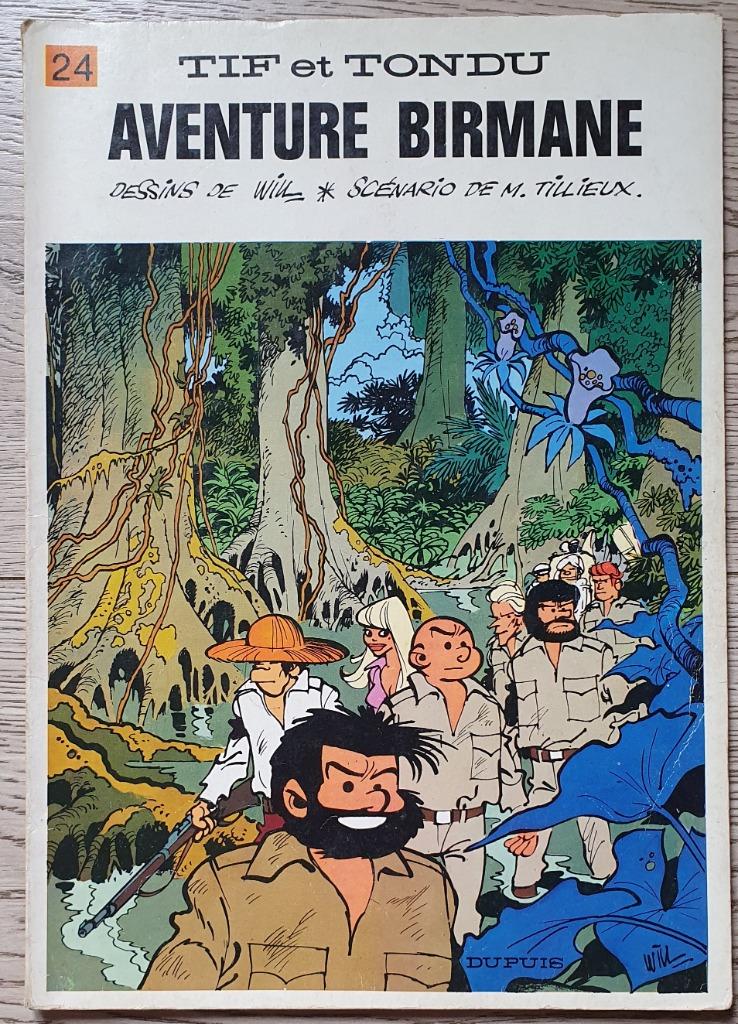 Tif et Tondu - Aventure birmane, Enlèvement ou Envoi, Une BD, Utilisé, Dupuis