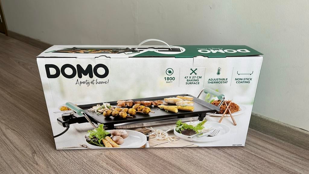 Domo Teppanyaki 1800 Watt, Electroménager, Enlèvement, Neuf, Gril de table