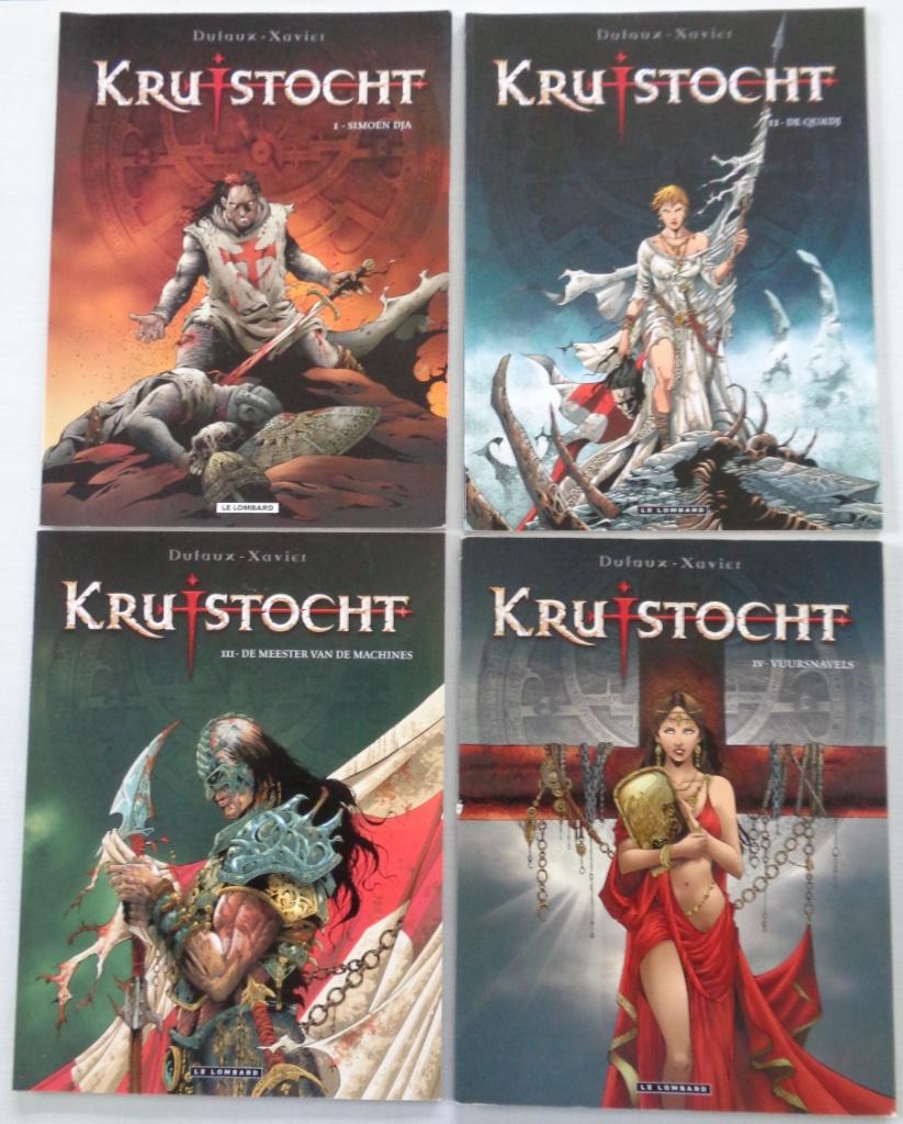 Kruistocht - album 1-4 - SC 1e dr. 2008/09, Boeken, Stripverhalen, Ophalen of Verzenden