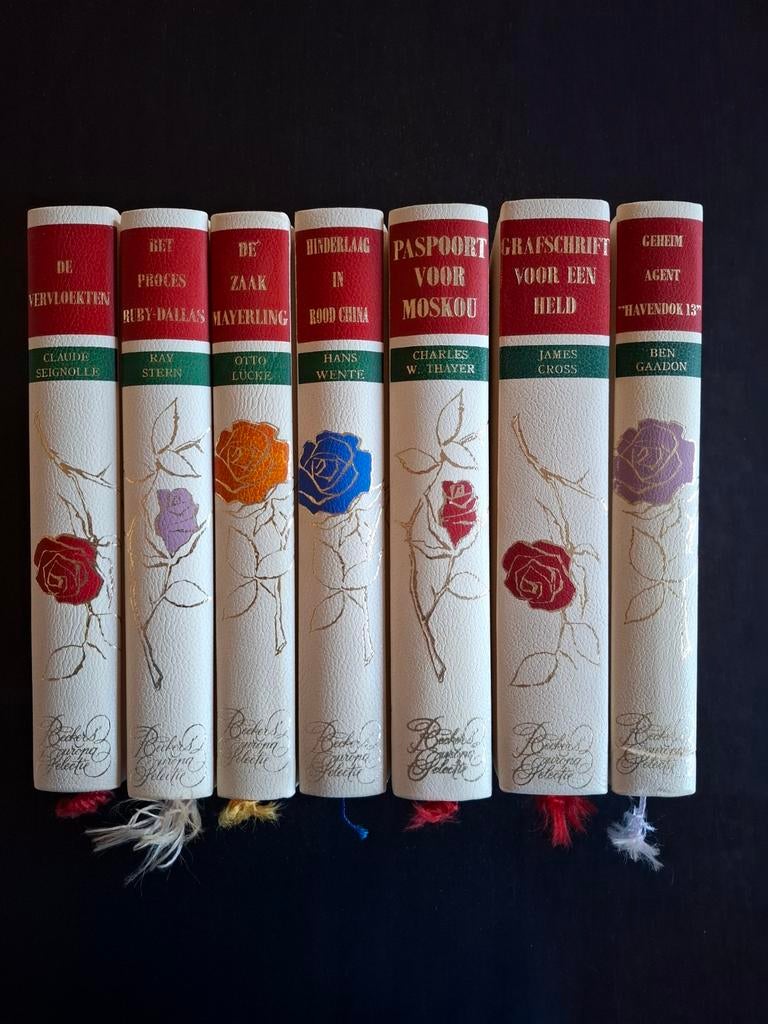 Walter Beckers Europa selectie boeken (jaren 60), Ophalen of Verzenden