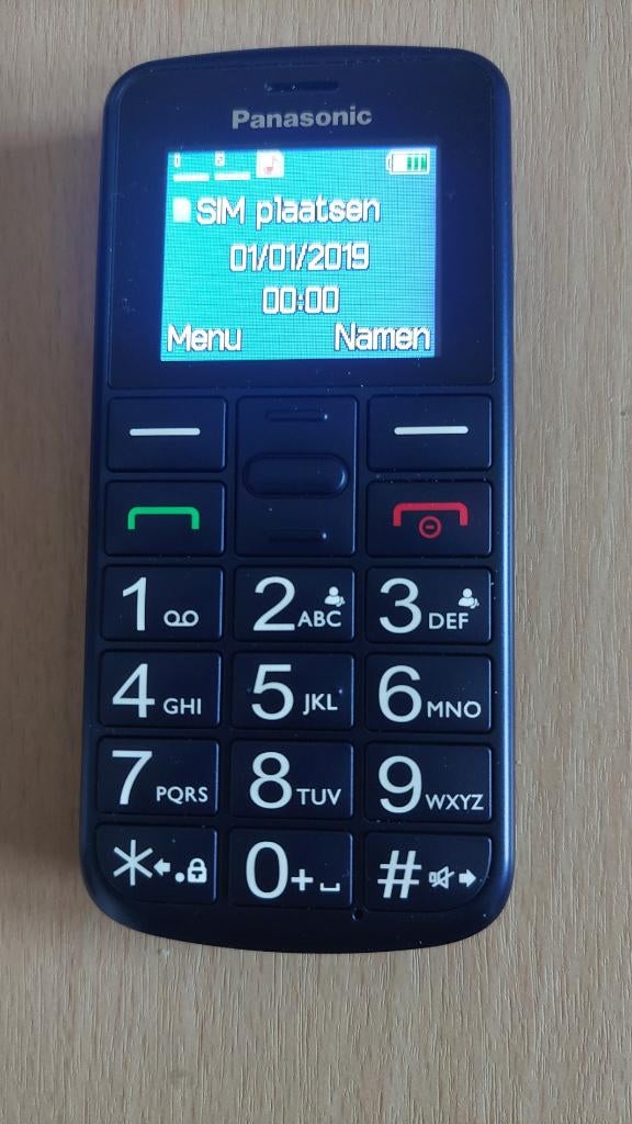 Panasonic gsm met grote toetsen, Ophalen, Nieuw, Panasonic